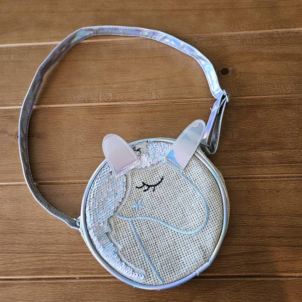 NWOT- Kids PS from Aeropostale Iridescent Unicorn Crossbody Purse